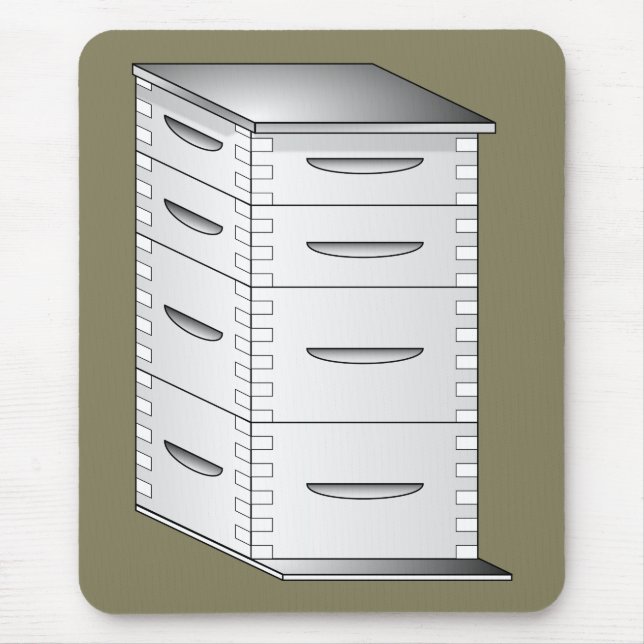 Mousepad Langstroth Beehive (Frente)