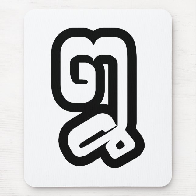 Mousepad Lao / Laos Número Oito / 8 / ໘ (Bad/Paet) Laotiano (Frente)