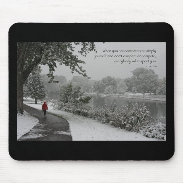 Mousepad Lao Tzu Citação II (Frente)