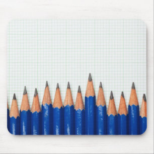 Mousepad Lápis e papel de gráfico