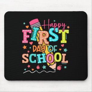 Mousepad Lápis Primeiro Dia De Aula Professor Crianças Ck T
