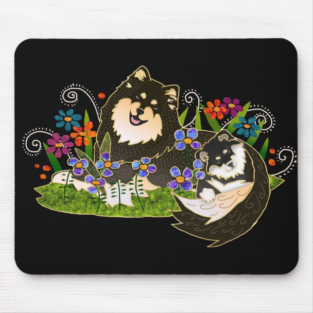 Mousepad LAPPHUND FINLANDÊS - Bloco de Mão (Frente)