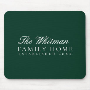 Mousepad Lar da Família Verde