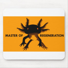 Mousepad Laranja Axolotl