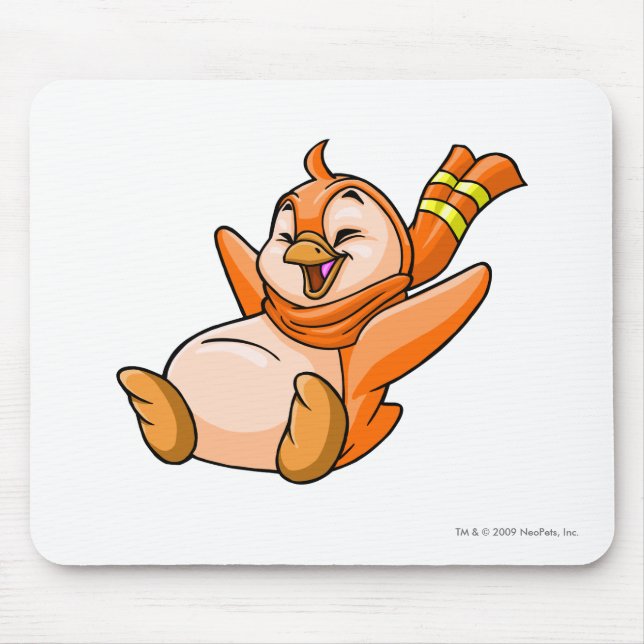 Mousepad Laranja de Bruce (Frente)