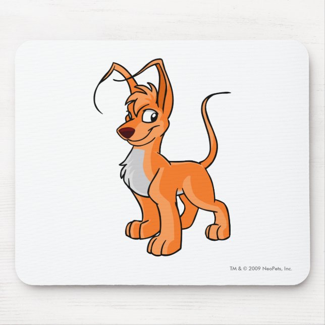 Mousepad Laranja de Gelert (Frente)