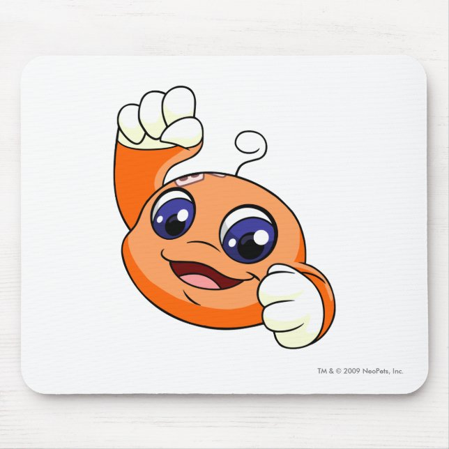 Mousepad Laranja de Kiko (Frente)