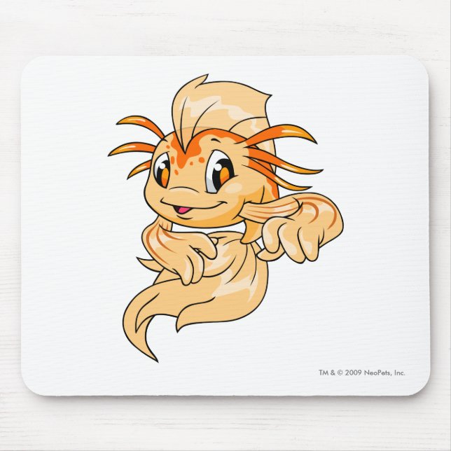 Mousepad Laranja de Koi (Frente)