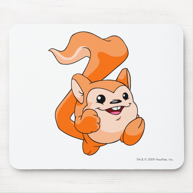 Mousepad Laranja de Meerca (Frente)