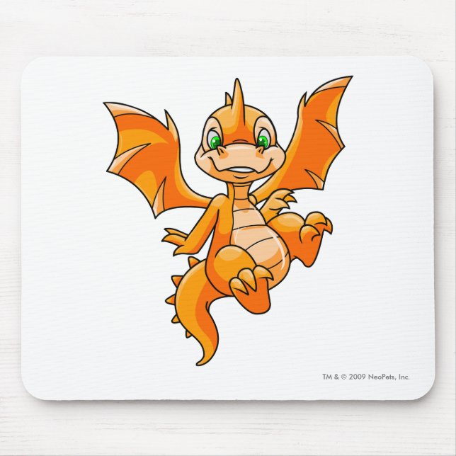Mousepad Laranja de Scorchio (Frente)