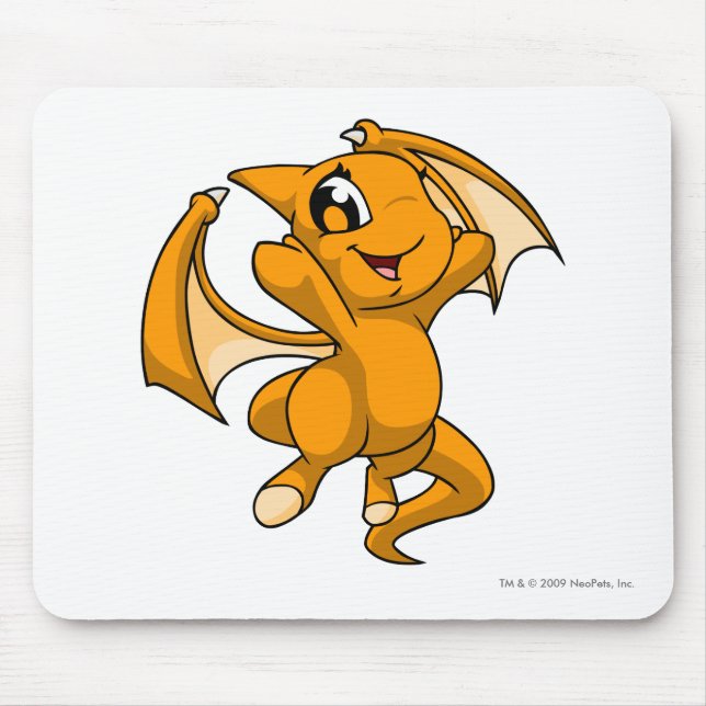 Mousepad Laranja de Shoyru (Frente)