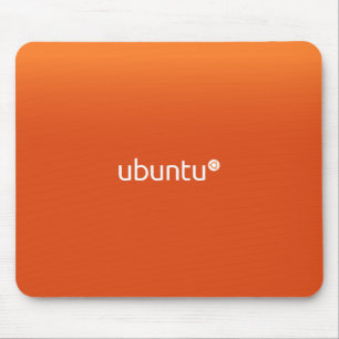 Mousepad Laranja de Ubuntu Linux