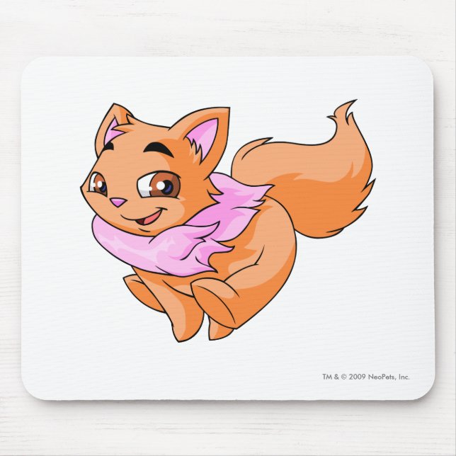 Mousepad Laranja de Wocky (Frente)