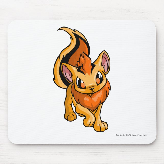 Mousepad Laranja de Xweetok (Frente)