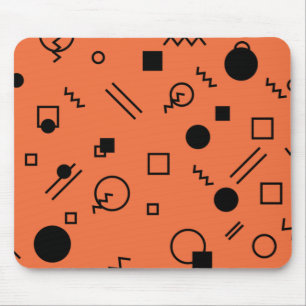 Mousepad Laranja, diversão, tendências, gráfico geométrico