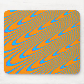 Mousepad Laranja e Azul