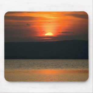 Mousepad Laranja Gordo De Sol Em Neusiedlersee