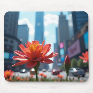 Mousepad Laranja Vibrante Moderno