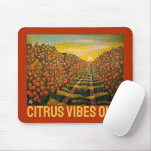 Mousepad Laranjas de Valência Pintura de Alfred Fox