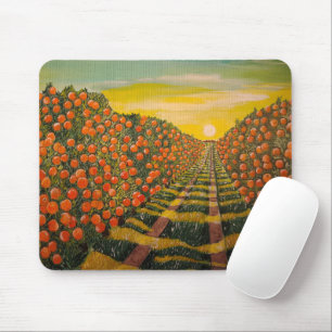Mousepad Laranjas de Valência Pintura de Alfred Fox