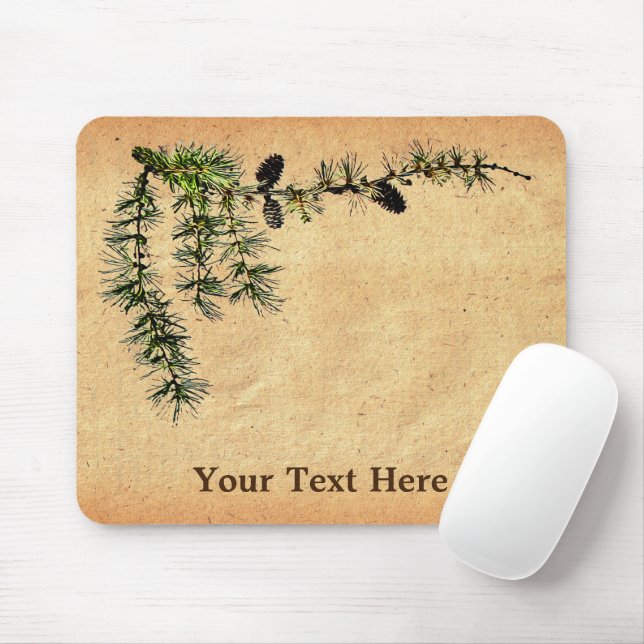 Mousepad Larch Branch (Com mouse)