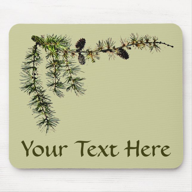 Mousepad Larch Branch (Frente)