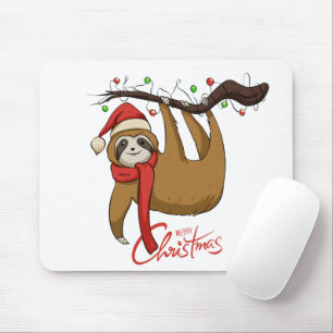 Mousepad Largura de Natal na Ramificação de Árvore%0A