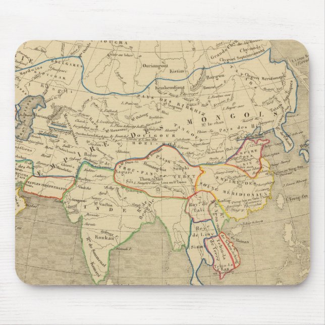 Mousepad L'Asie, 1220 ap JC (Frente)
