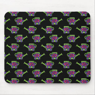 Mousepad Lata de água doce com Buquê de flores