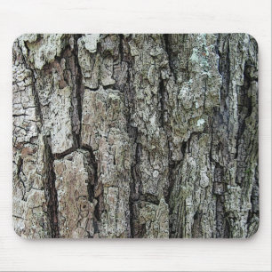 Mousepad Latido velho do pinho da natureza