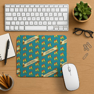 Mousepad Latim-latim-latim-de-macarrão-de-bico-de-bico-de-b
