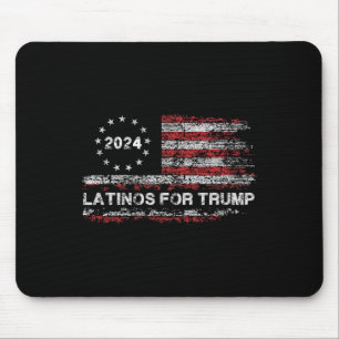 Mousepad Latinos Pelo Trump - Presidente Eleição Trump Vanc