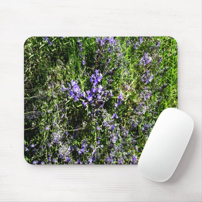 Mousepad Lavanda adorável..... (Com mouse)