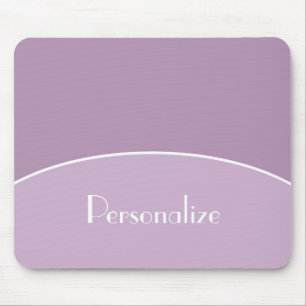 Mousepad Lavanda profissional moderna Roxo e Nome