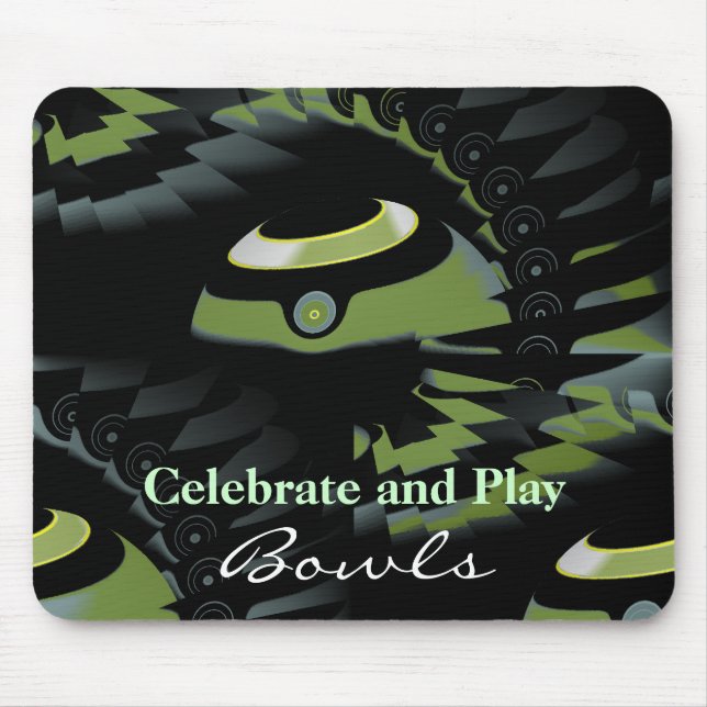 Mousepad Lawn Bowls (Frente)