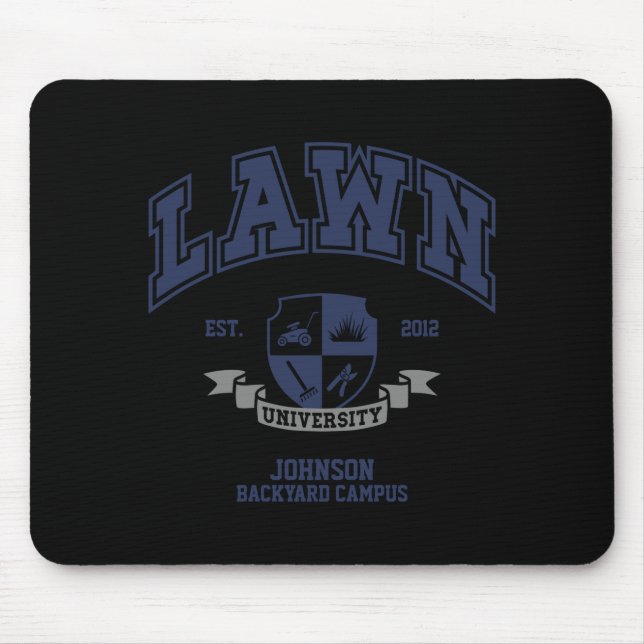 Mousepad Lawn Mowing Funny Yard Work For Dad Grandpa  (Frente)