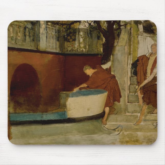 Mousepad Lawrence Alma-Tadema - A Embarque Na Barge (Frente)