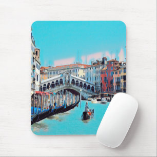 Mousepad ldp VENICE - gondolas - rialto -