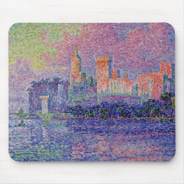 Mousepad Le Château des Papes, de Sigac (Frente)