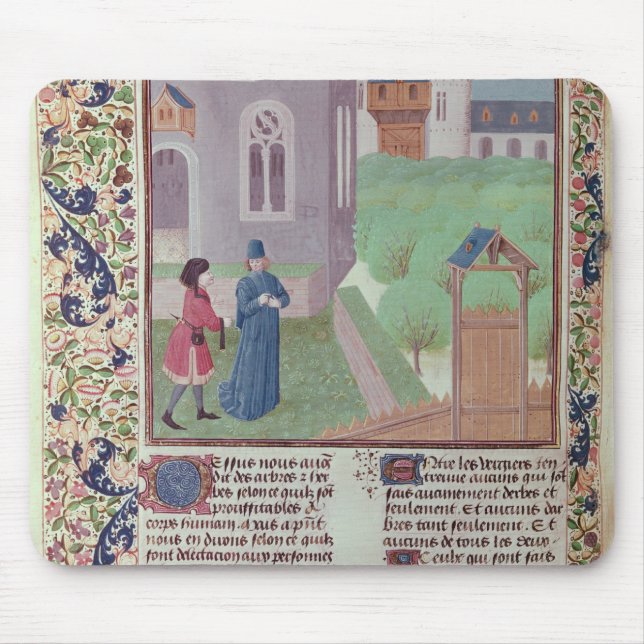 Mousepad "Le Livre DES Prouffitz Champestres" perto (Frente)