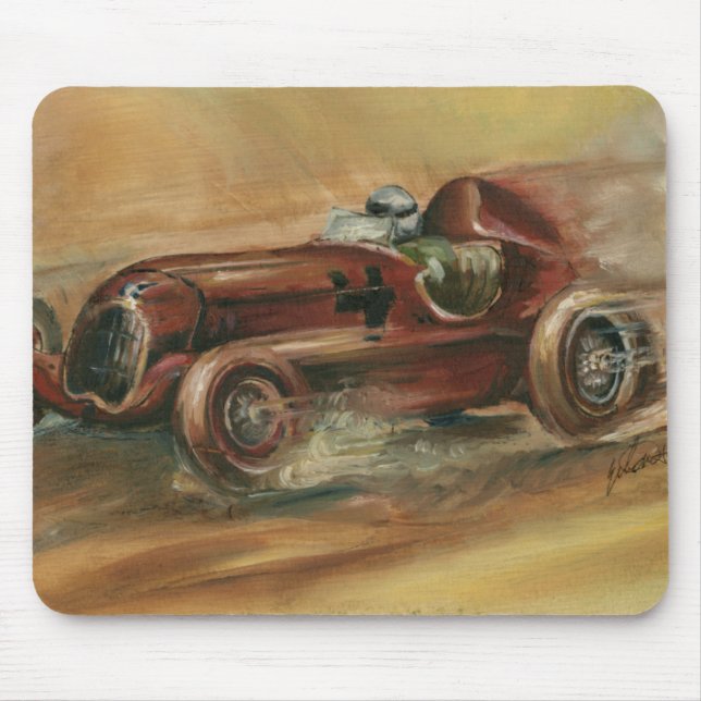 Mousepad Le Mans Racecar por Ethan Harper (Frente)