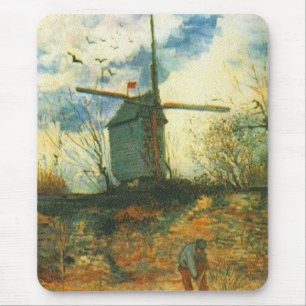 Mousepad Le Moulin de la Galette Van Gogh