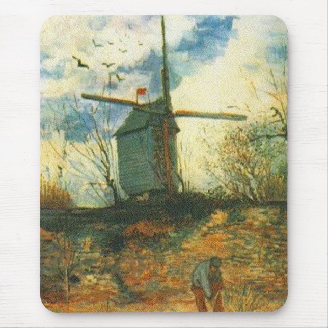 Mousepad Le Moulin de la Galette Van Gogh (Frente)