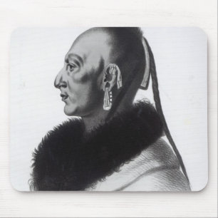 Mousepad Le Soldat du Chene, um chefe de Osage