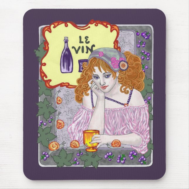 Mousepad Le Vin Deux (Frente)