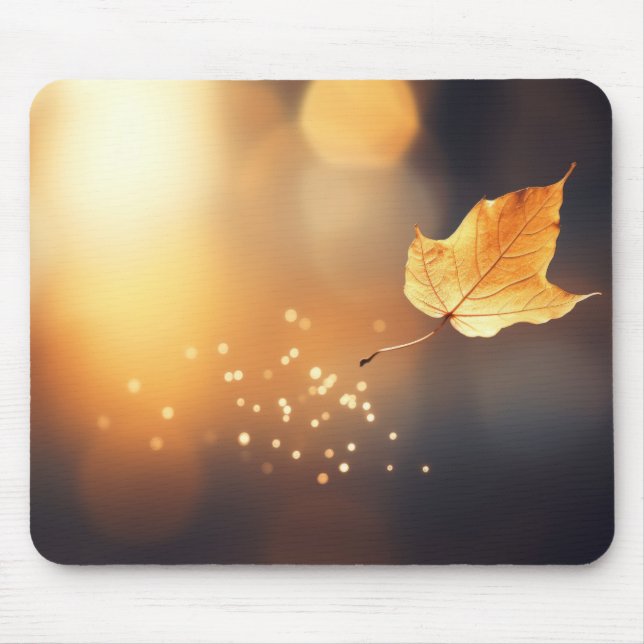 Mousepad Leaf Air Nature Serene Tranquil Pacífico (Frente)