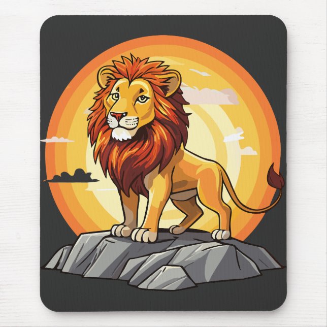 Mousepad Leão (Frente)