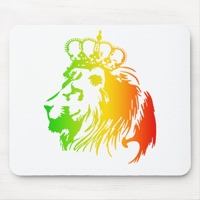Mousepad Leão De Judah - Rasta (Frente)