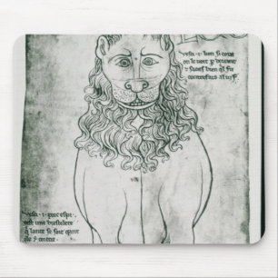 Mousepad Leão e porco- da Senhora Franco 19093 fol.24v