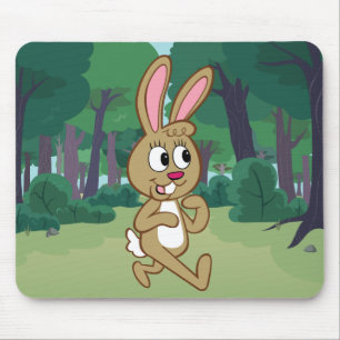 Mousepad Lebre do rick Becky da guarda florestal